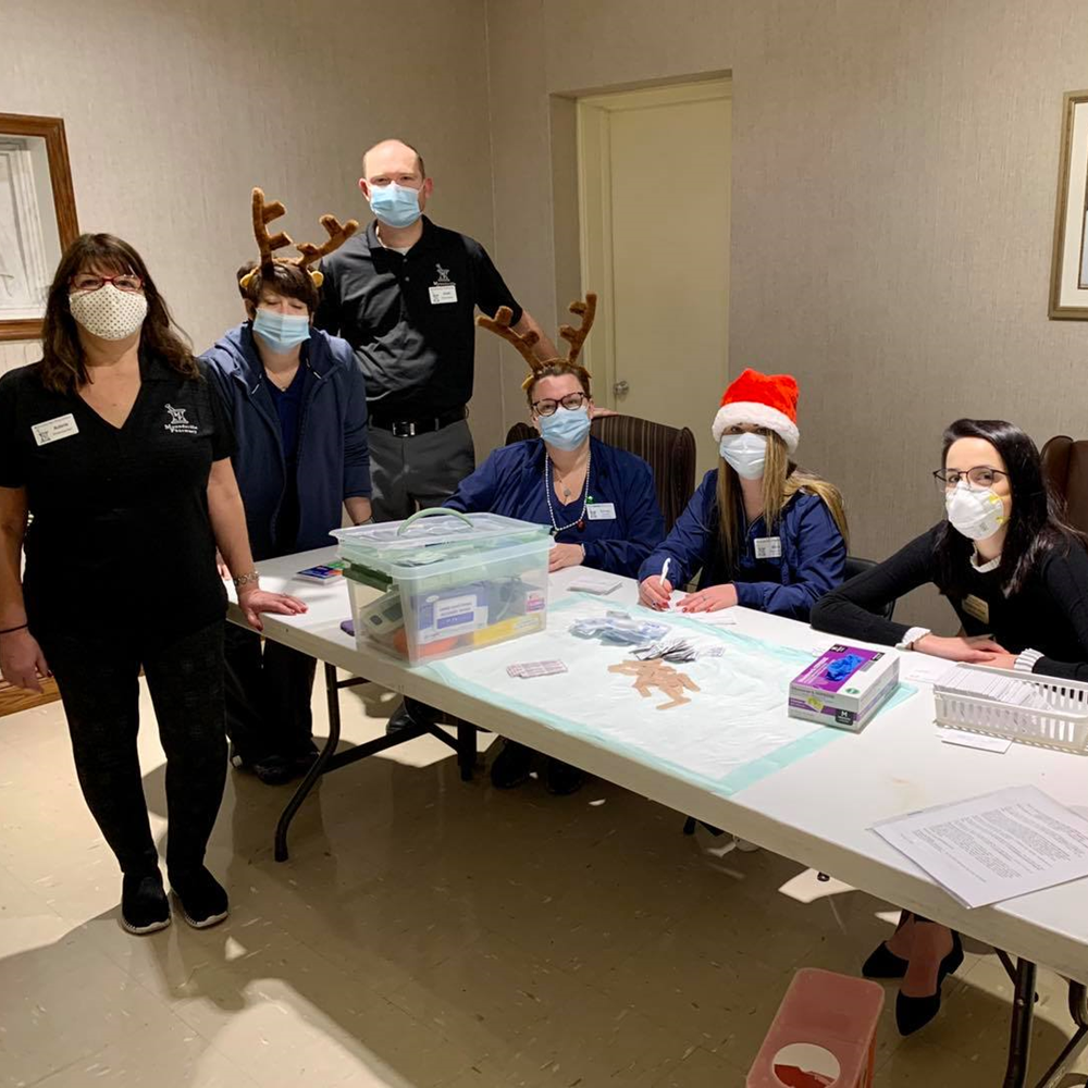 Moundsville Pharmacy preparing to administer the COVID-19 vaccine
