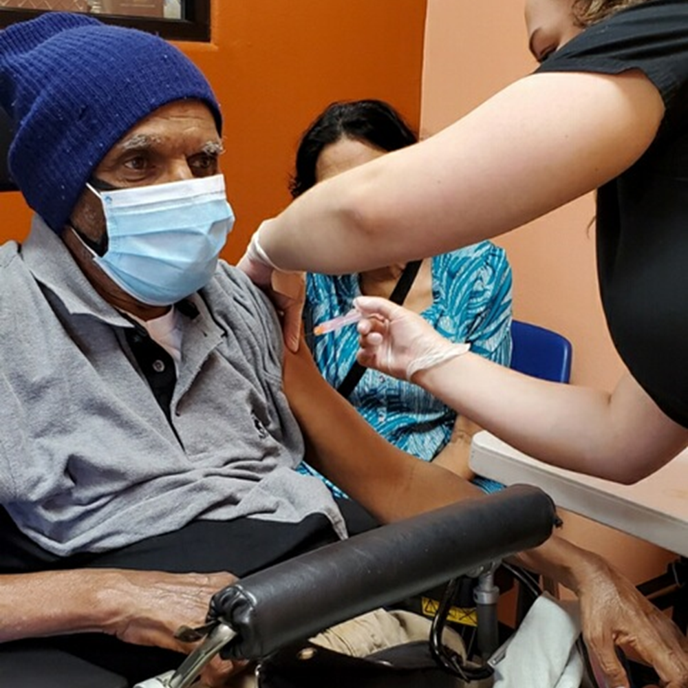 Ochoa's Pharmacy administering COVID-19 vaccinations