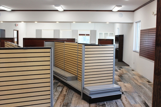 The inside of a pharmacy after transformation